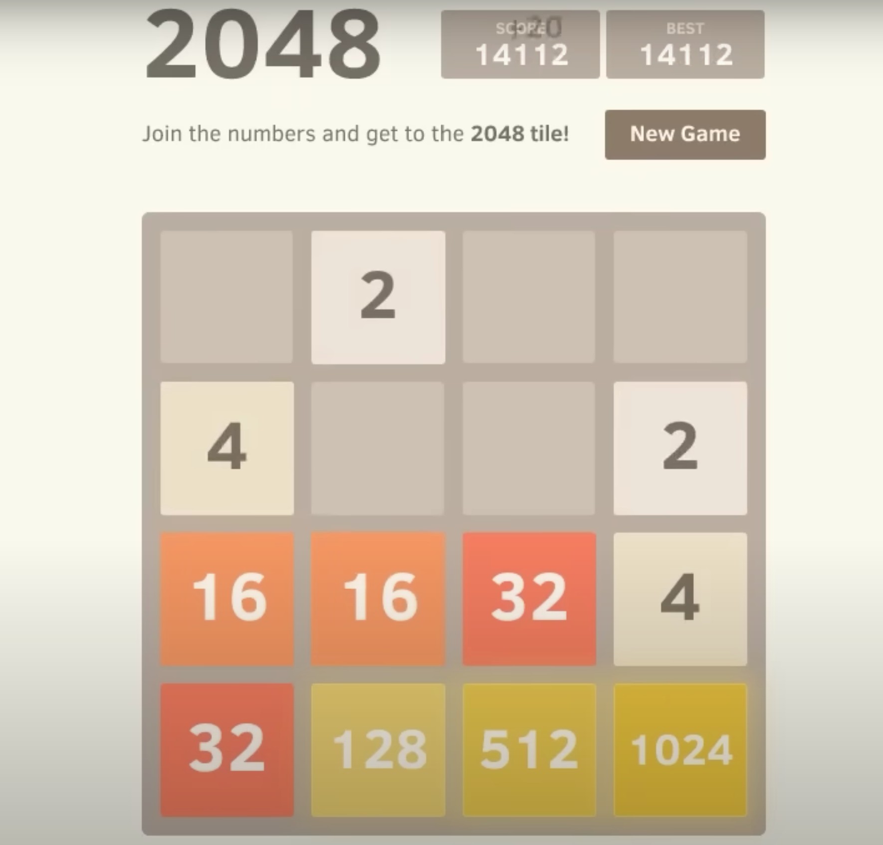 2048 High Score Tips